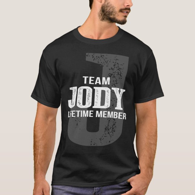 T-shirt Membre à vie de l'équipe JODY (Devant)