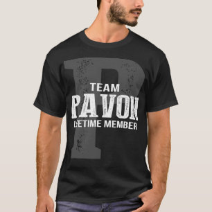 T-shirt Membre à vie de l'équipe PAVON