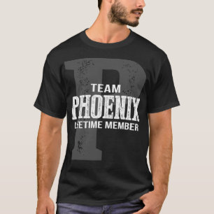 T-shirt Membre à vie de l'équipe Phoenix