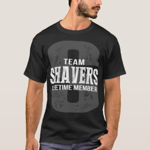 T-shirt Membre à vie de l'équipe SHAVERS