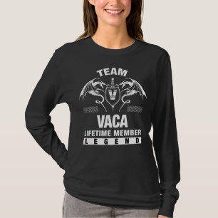 T-shirt Membre à vie de l'équipe Vaca