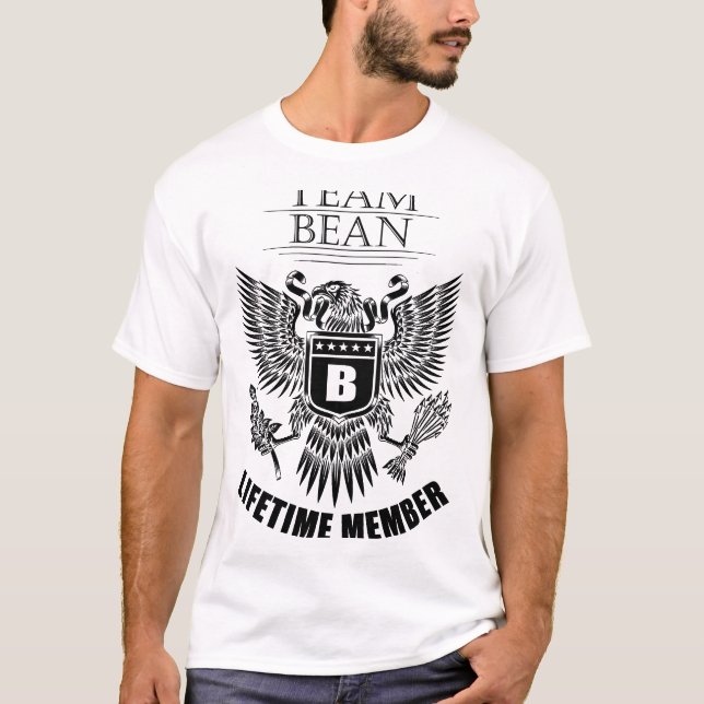 T-shirt Membre à vie de Team Bean (Devant)