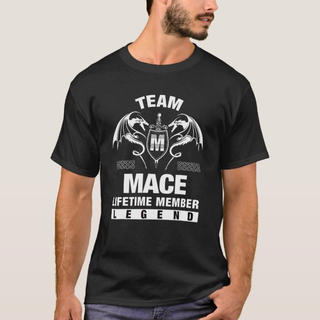 T-shirt Membre à vie de Team Mace (Devant)