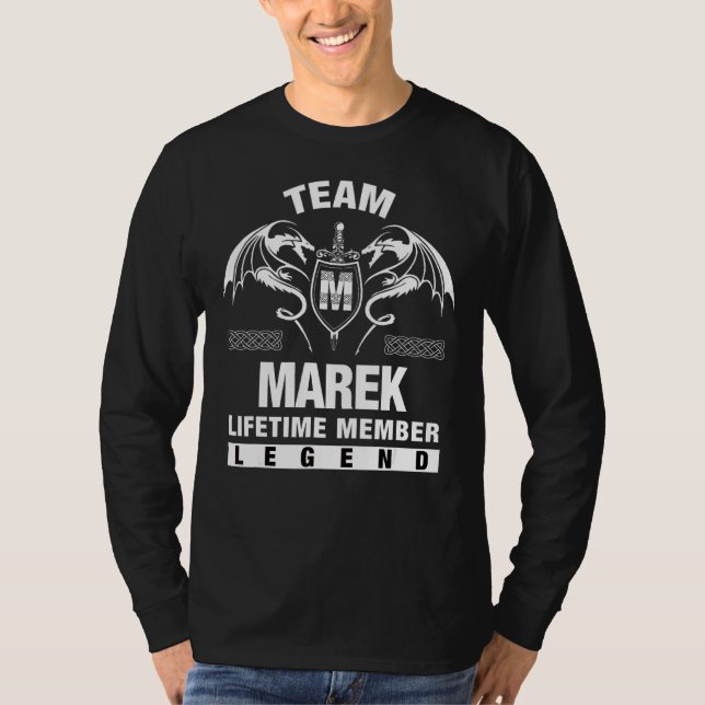 T-shirt Membre à vie de Team Marek (Devant)