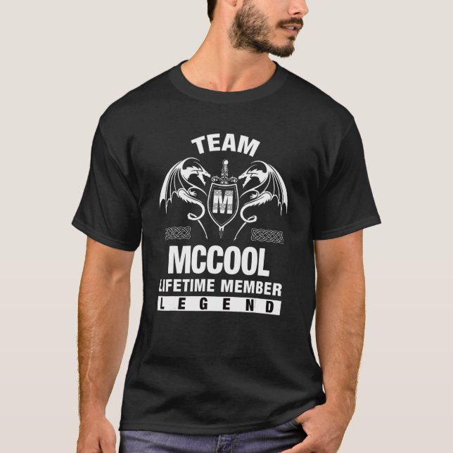 T-shirt Membre à vie de Team Mccool (Devant)
