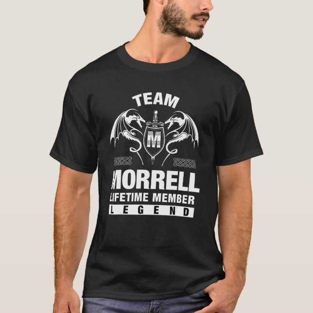 T-shirt Membre à vie de Team Morrell (Devant)