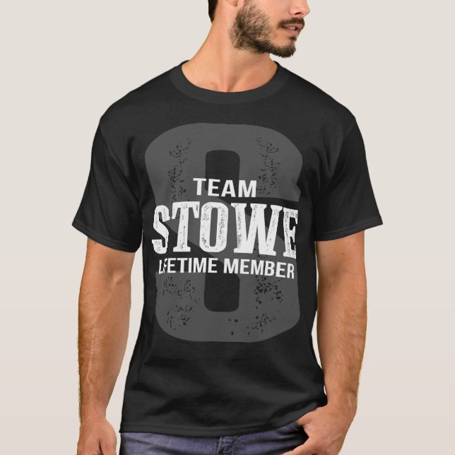 T-shirt Membre à vie de Team STOWE (Devant)