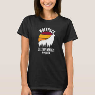 T-shirt Membre à vie de Wolfpack filleul famille Wolf appa