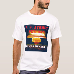 T-SHIRT MEMBRE DE LA FAMILLE DE VÉTÉRAN ATOMIQUE DES ÉTATS