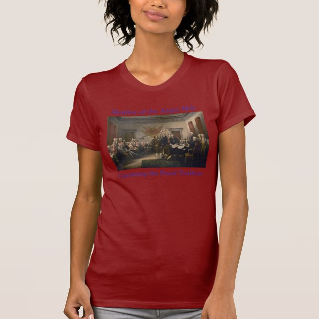 T-shirt Membre de la foule fâchée (Devant)