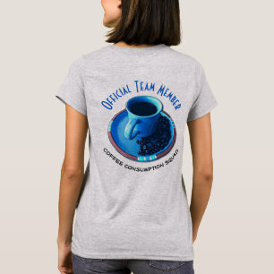 T-shirt Membre de l'équipe officielle de l'équipe charg