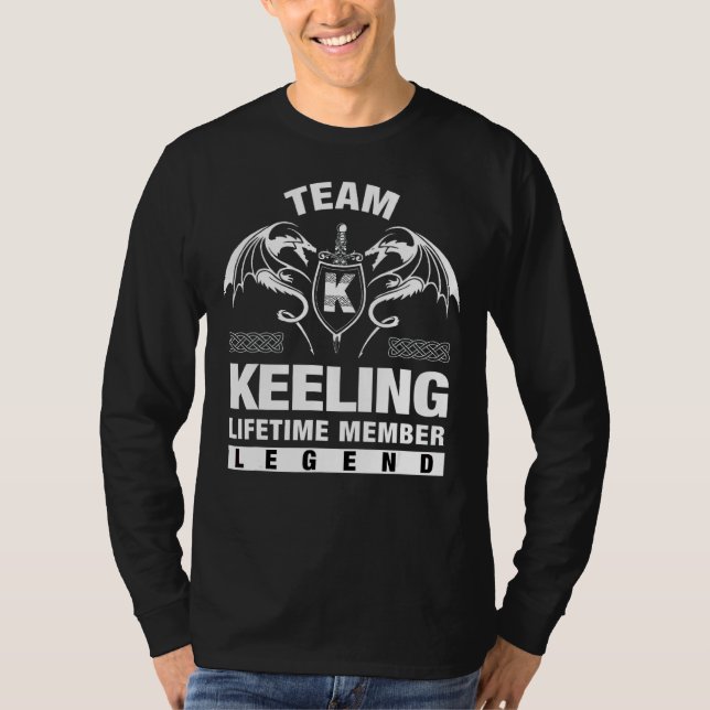 T-shirt Membre de l'équipe responsable à vie (Devant)