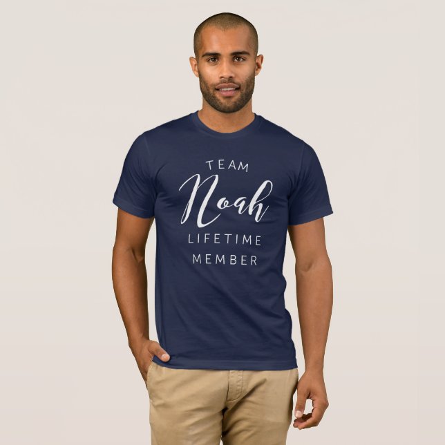 T-shirt Membre de vie de Noé d'équipe (Devant entier)