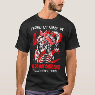 T-shirt Membre du club On S'en fiche Edition Périménopause