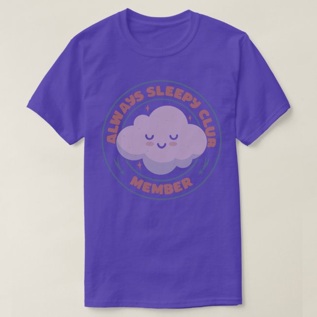 T-shirt Membre du Club toujours endormi par Tobe Fonseca (Design devant)
