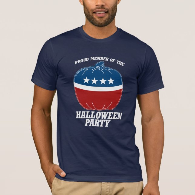 T-shirt Membre du parti Halloween -.png (Devant)