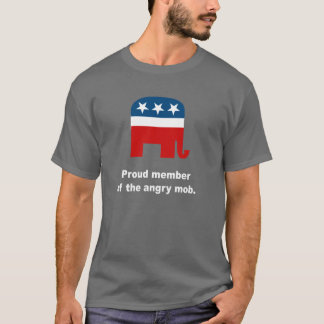 T-shirt Membre fier de la foule fâchée