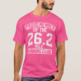 T-shirt Membre fier du 26 2 Mile Running Club Maratho