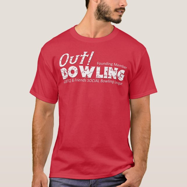 T-Shirt : membre fondateur 2014 Rouge (Devant)