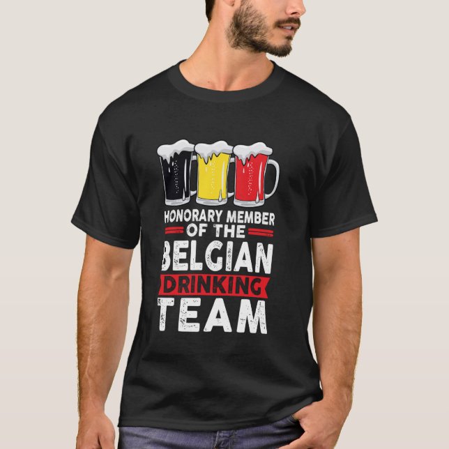 T-shirt membre honoraire de l'équipe belge Belgi (Devant)