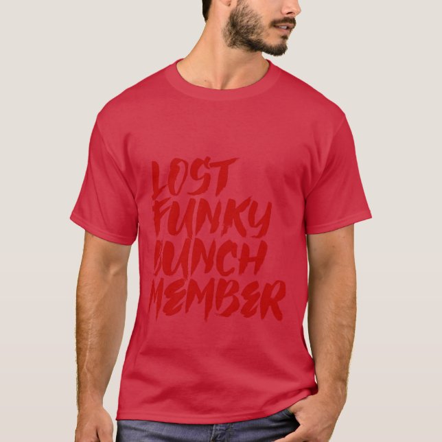 T-shirt Membre manquant de la bande funky fille (Devant)