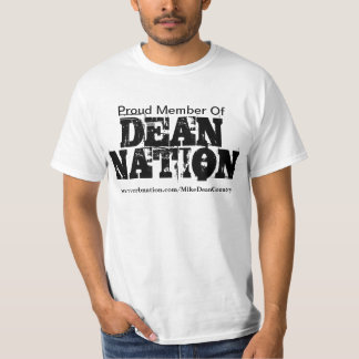 T-shirt Membre T de doyen nation