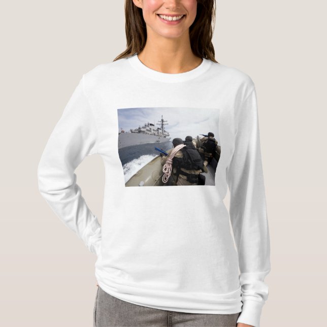 T-shirt Membres de la visite, conseil, recherche (Devant)