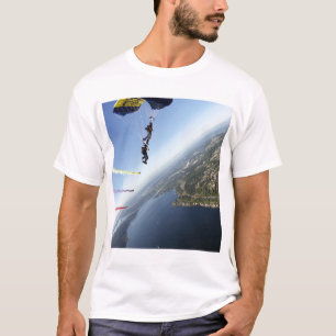 T-shirt Membres de l'équipe de parachutistes de la marine 