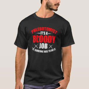 T-shirt Mème Aiguille Venipuncture Pour Une Infirmière Phl
