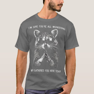 T-shirt Mème amusant Raccoon Cadeau Hommes Femmes Funny Ra