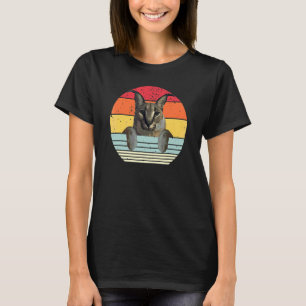T-shirt Mème Big Floppa Chat Caracal Mignon vintage en dét