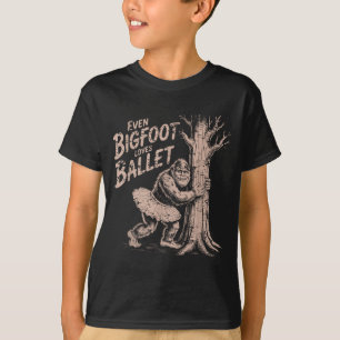 T-shirt Même Bigfoot aime le ballet drôle Sasquatch Tutu