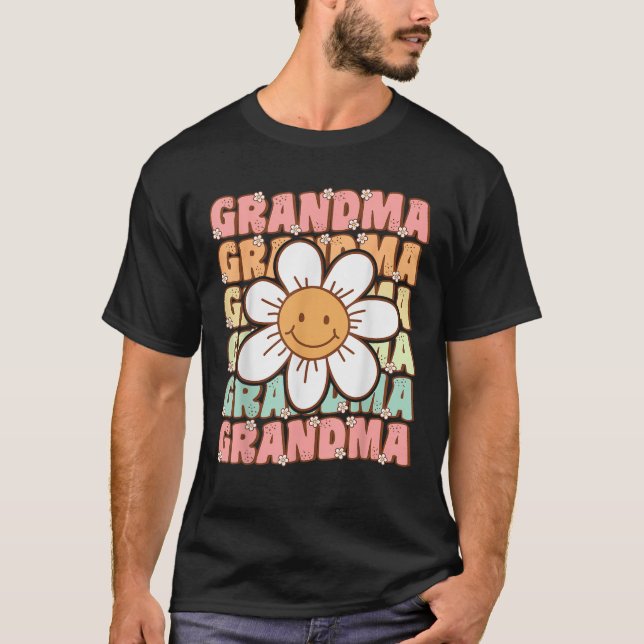T-shirt Mémé branchée adorable fête d'anniversaire de fami (Devant)