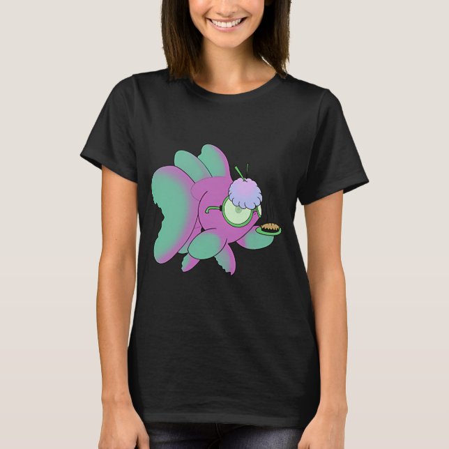 T-shirt Mémé branchies (Devant)