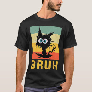 T-shirt Mème Bruh Frère Salutation Adolescents Garçons Hom