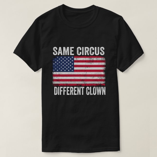 T-shirt Même Cirque Différent Clown Funny Kamala Harris Cl (Design devant)
