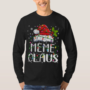 T-shirt Mème Claus Noël Père Noël Famille de jumelage de c