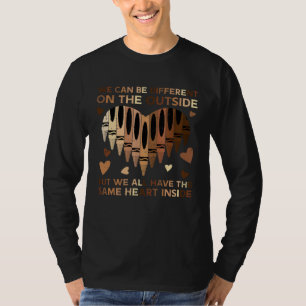 T-shirt Même cœur à l'intérieur du Mois de l'histoire des