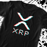 Mème Crypto Devise XRP Glitch CryptoCurrency