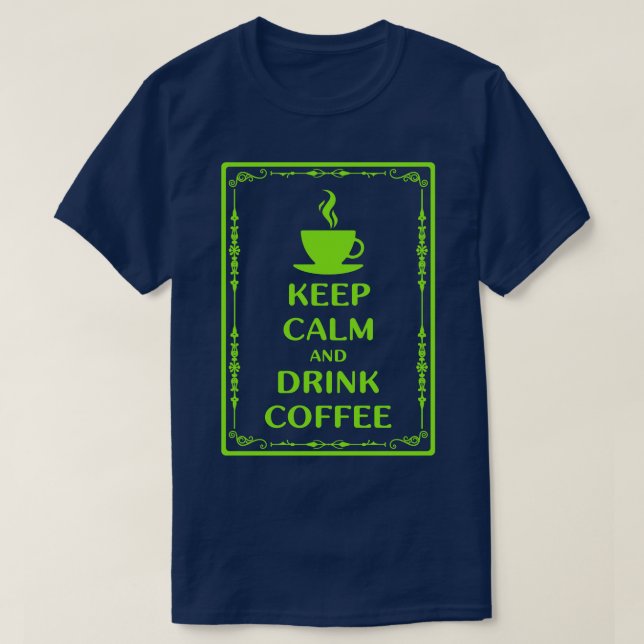 T-shirt Mème de café amusant (Design devant)