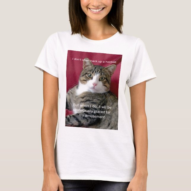 T-shirt Mème de chat (Devant)