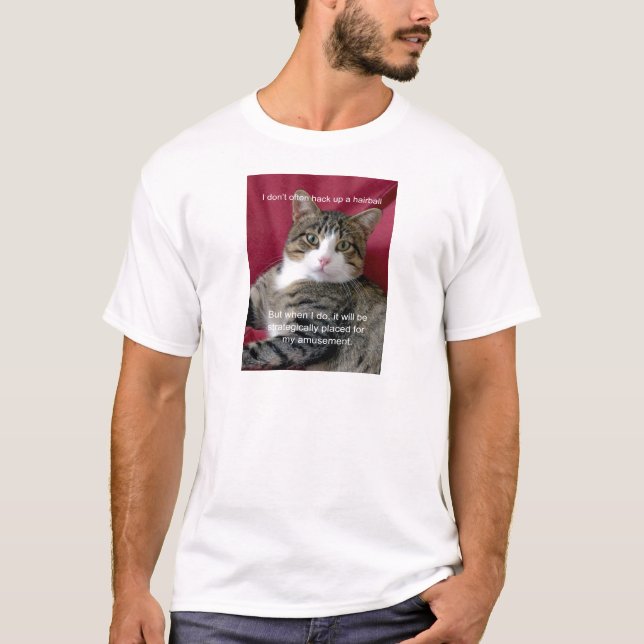 T-shirt Mème de chat (Devant)