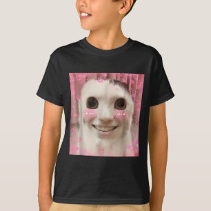 T-shirt Mème de chat Ahh Drôle Enfermé Weirdore Drôle Mème