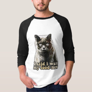 T-shirt Mème de chat amusant pour les amoureux de les chat