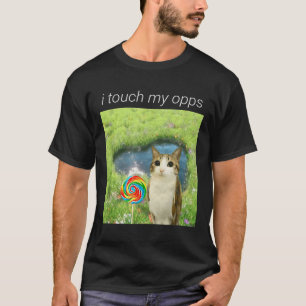 T-shirt Mème de chat chouette drôle, Mème de chat chouette