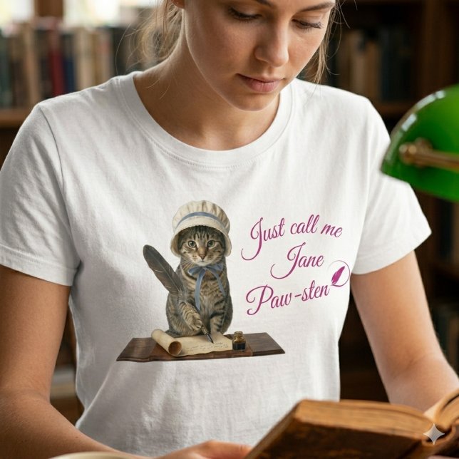 T-shirt Mème de chat drôle Bonnet Régence (Créateur téléchargé)