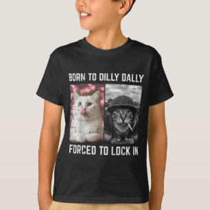T-shirt Mème de chat drôle garçons d'internet jeunesse enf