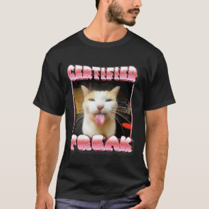 T-shirt Mème de chat drôle - Mème de chat factice certifié