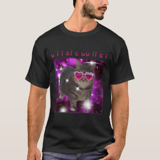 T-shirt Mème de chat drôle Saint-Valentin Amoureux de chat