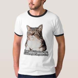 T-shirt Mème de chat grincheux pour les personnes de chat 